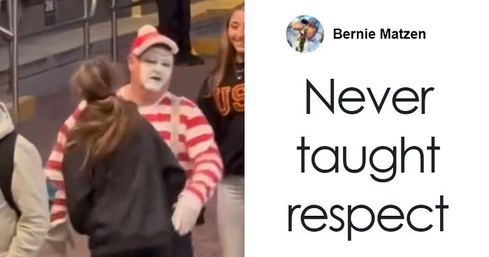 Viral Video Shows Teens Bullying Mime At SeaWorld, Making Him Cut Performance Short