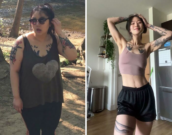 225 Lbs To 135 Lbs. 90 Lbs Lost. Feeling Proud Of Myself