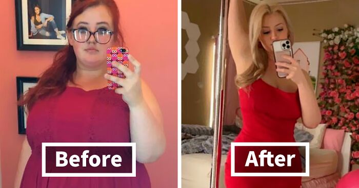 131 Inspiring Weight Loss Examples That Show What Willpower And Hard Work Can Do (New Pics)