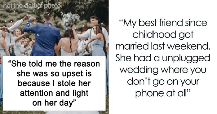 “I’ll Be Removing The ‘Best’ Part In Best Friend”: Woman Scolded For Using A Phone At BFF’s Wedding