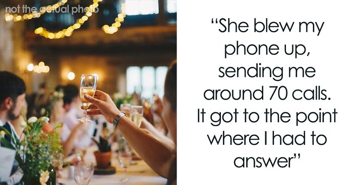 Bride Blows Up At Best Friend For Breaking The ‘No Phone’ Rule At Her Wedding