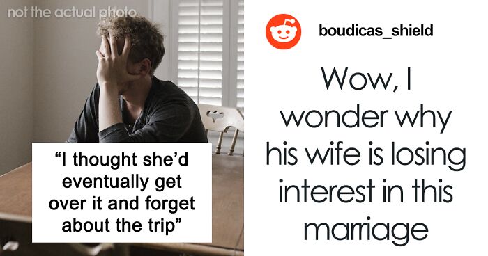 A Man Upset Wife Goes On Their Anniversary Trip With Another Man After He Turned It Down