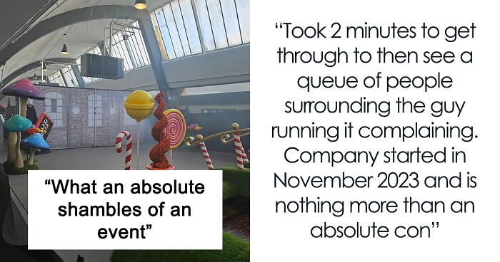 People Pay $40 For A Willy Wonka “Immersive Chocolate Experience,” Find A Nearly Empty Warehouse