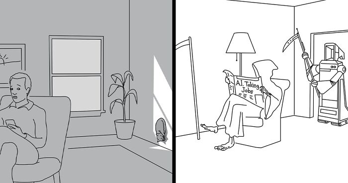 40 Clever One-Panel Comics By Adam Douglas Thompson That Might Bring A Smile To Your Face