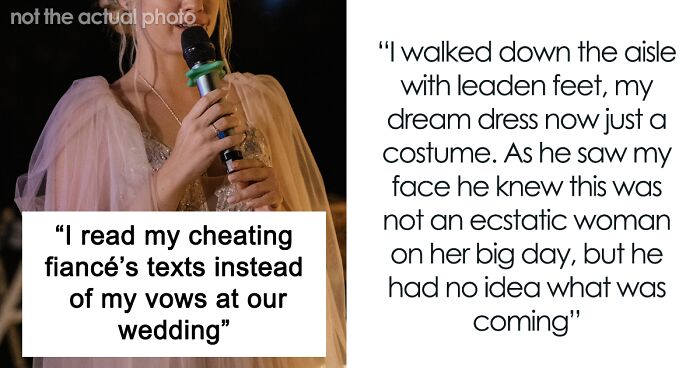 Cheating Fiancé Gets Called Out At The Altar After Woman Reads His Texts