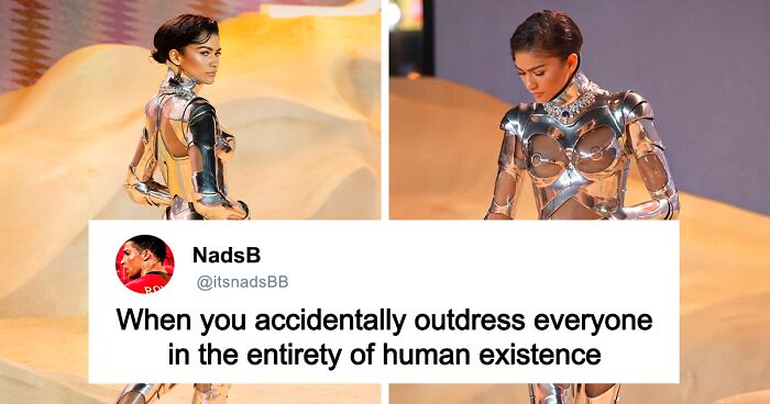 “What If She Farts?“: Zendaya’s Futuristic “Dune: Part Two” Premiere Look Has People Concerned