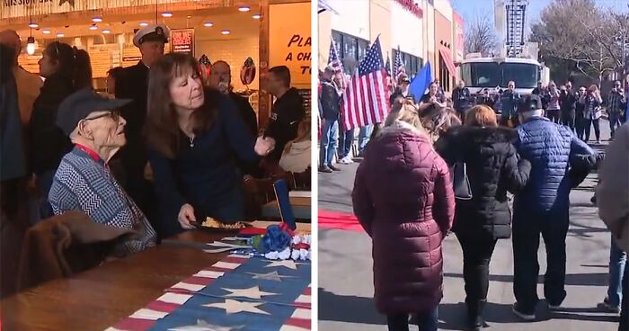 Veteran Celebrates His 103rd Birthday And Credits His Daughters For His Longevity