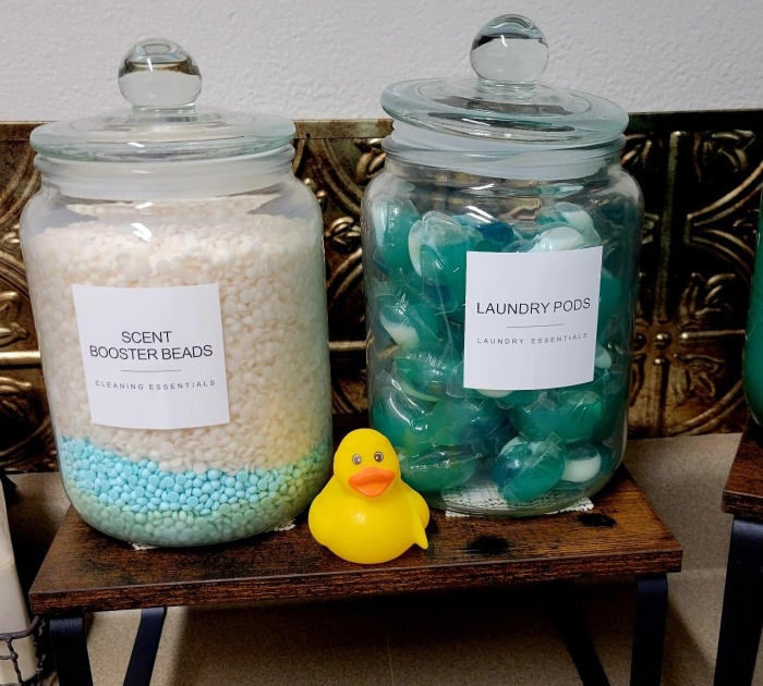  Mustry Glass Jars: The Perfect Solution For Laundry Organization