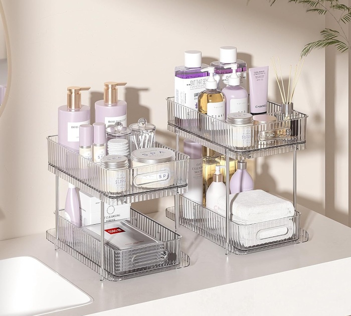  Delamu 2-Tier Organizers: Keep Your Beauty Products In Order And In Sight