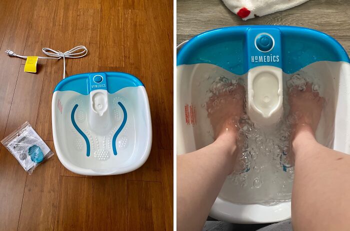 Feet Retreat: Dive Into Comfort With Homedics Bubble Mate Spa !