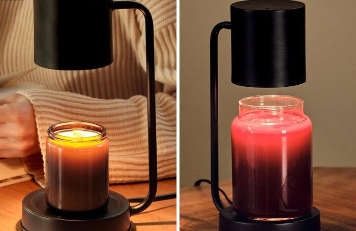  The Candle Warmer Lamp: Illuminate Your Space Safely And Effortlessly, Enjoying Your Favorite Candle Fragrances Without Flames!