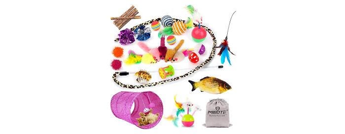  Assorted Interactive cat Toys