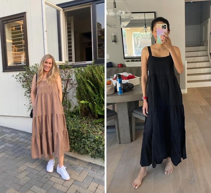 Flow Freely: The Britt Tiered Maxi Tent Dress Brings Breezy Vibes!