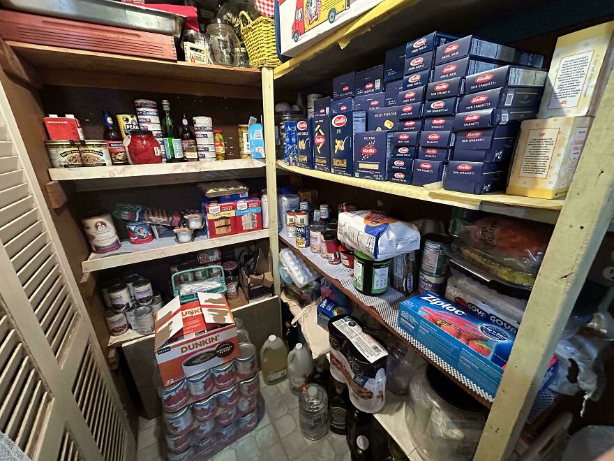 The Storage Pantry In My Italian-American Parent’s Home