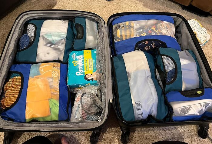 Travel Tidy: Unleash The Power Of 6 Packing Cubes For Suitcase Mastery!