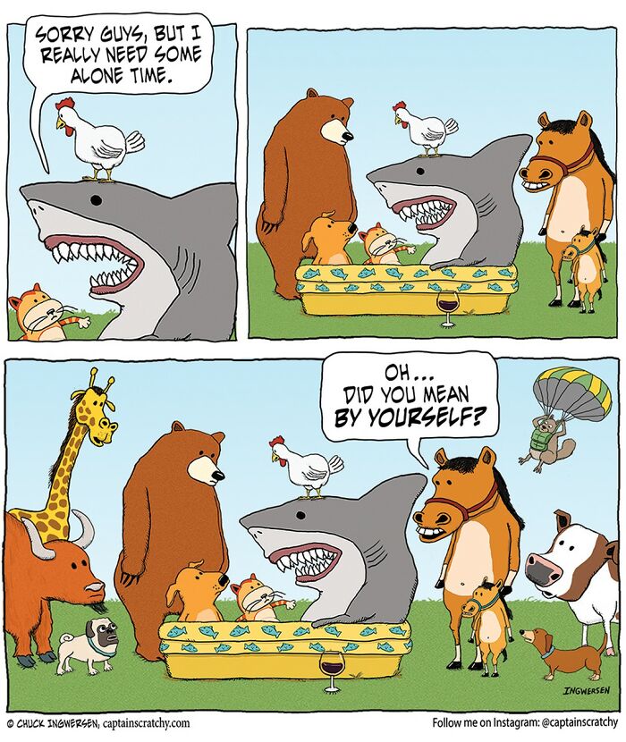 Funny Animal Comics By The Talented Captain Scratchy (New Pics)