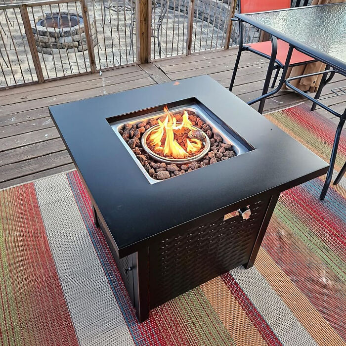 Cozy Up Outdoors: Propane Fire Pit Adds Warmth And Ambiance To Your Backyard Gatherings