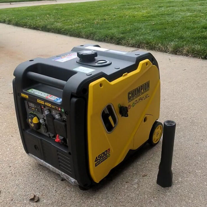 Spring Forward With Power: Champion 4500-Watt Dual Fuel Inverter Generator !