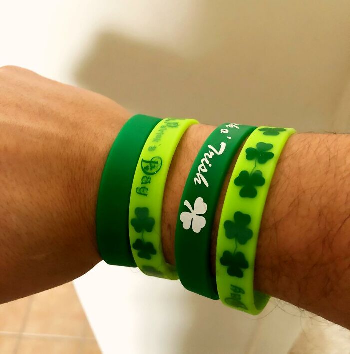 Wrap Your Wrist In Irish Pride: St. Patrick's Day Wristbands - The Ultimate Party Favor And Accessory!