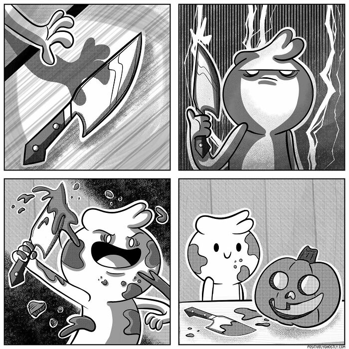 Positively Ghostly's Motivating Comics