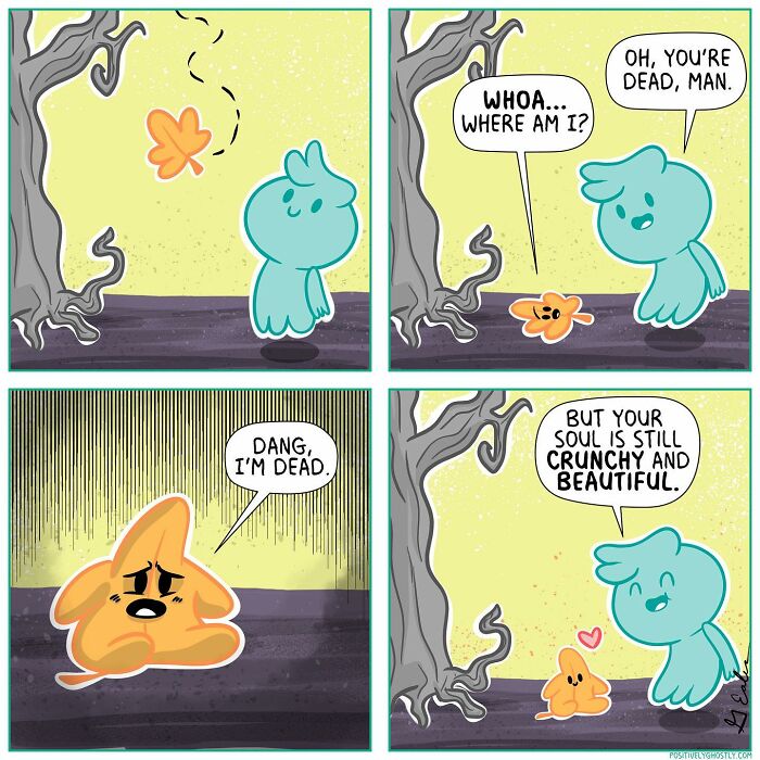 Positively Ghostly's Motivating Comics