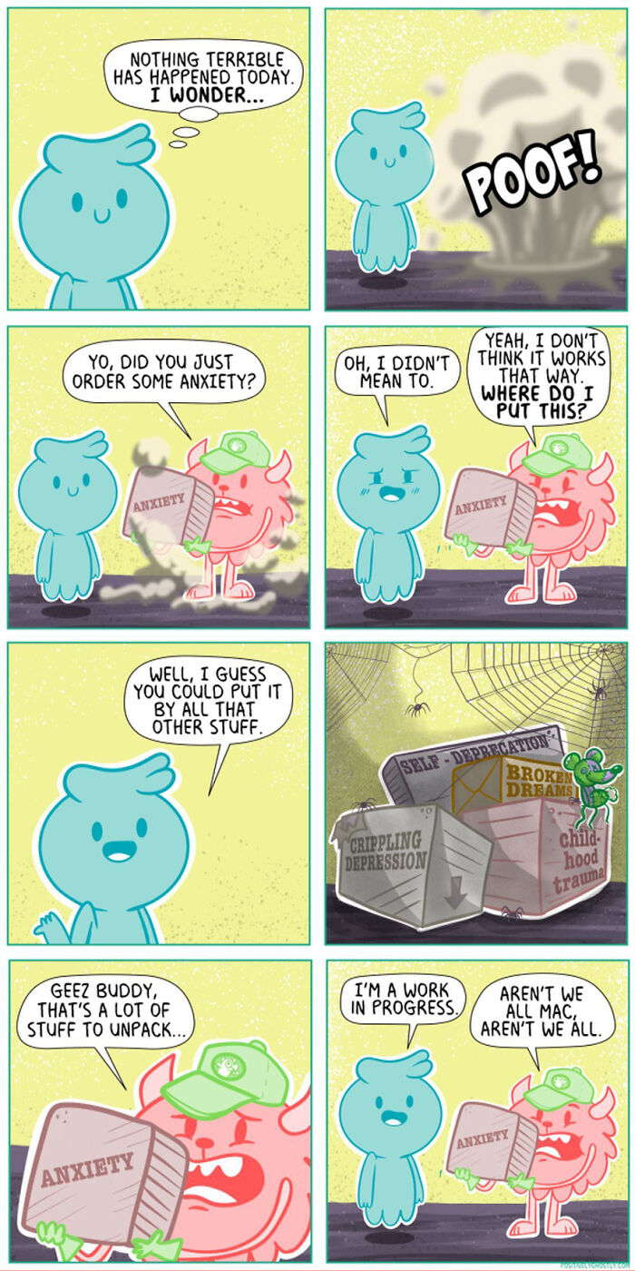 Positively Ghostly's Motivating Comics