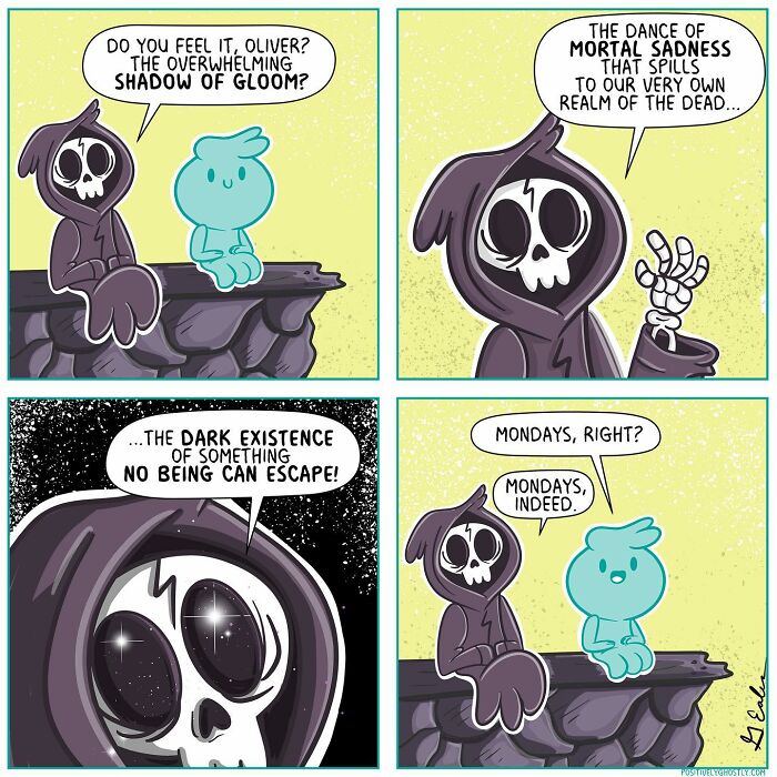 Positively Ghostly's Motivating Comics