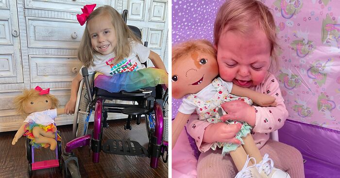 Woman Handcrafts Dolls That Offer Comfort To Kids Navigating Rare Health Conditions (30 Pics)