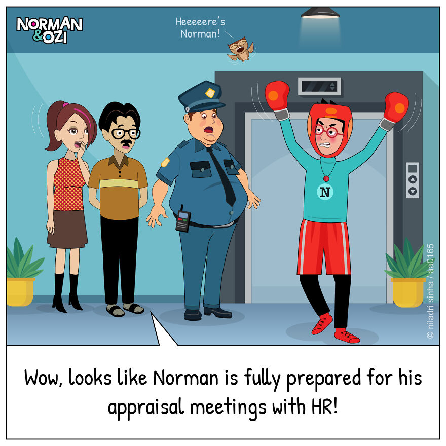 Appraisal Season Gets A Lighthearted Jab In The Comic 'Norman vs. Human Resources