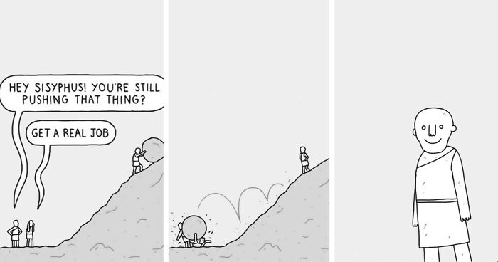 30 Surreal Hilarious Scenarios With Unexpected Endings Depicted By This Comic Artist