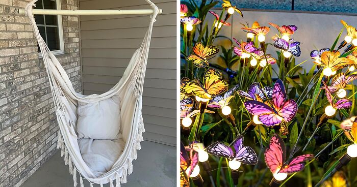 39 Wickedly Affordable Outdoor Decorations That'll Make Your Backyard Pop This Summer