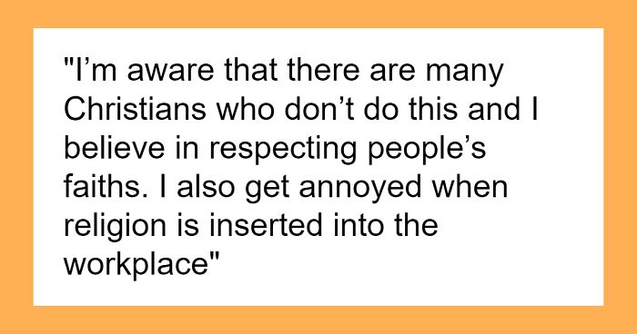 “I Don’t Like Prayer/Blessed Language Directed At Me”: Woman Shuts Down Religious Email At Work