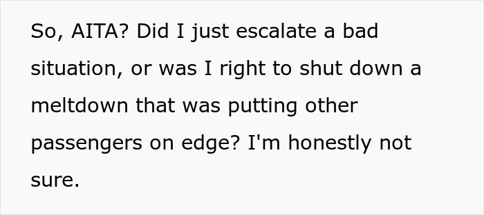 Man Seeks Support Online: "AITA For Telling A Doctor To Shut Up On A Turbulent Flight?"