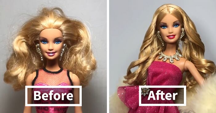 Barbie Glow Up Moments: 18 Awesome Transformations By Daniel Lima