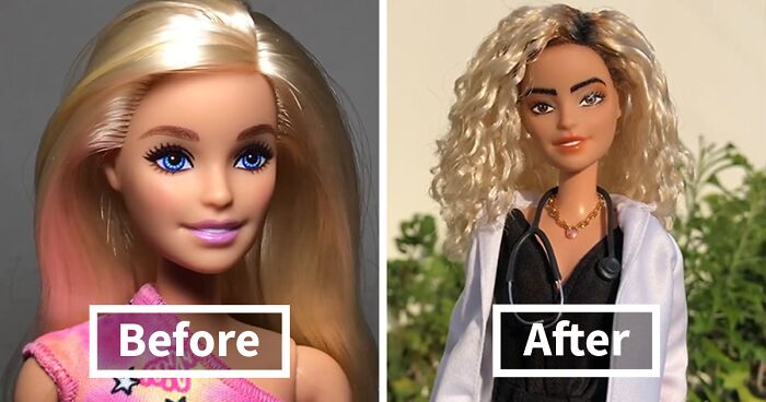 Barbie Glow Up Moments: 18 Awesome Transformations By Daniel Lima