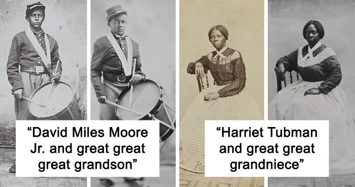 Black Americans Recreate Portraits Of Their Ancestors Who Heroically Participated In The Civil War