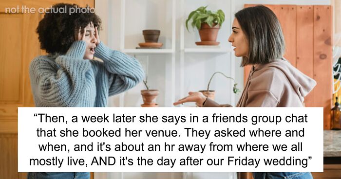 Woman Sets Her Wedding Date A Day After Her Best Friend's Ceremony, Guests Decline Her Invitation