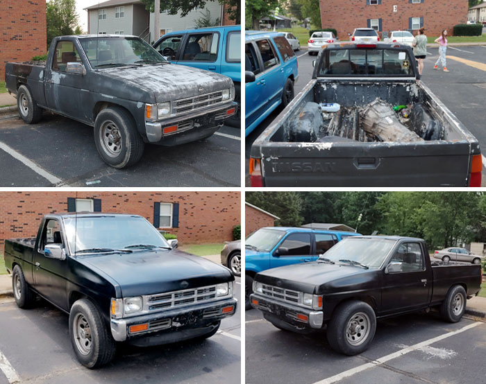 1994 Nissan Hardbody Before And After