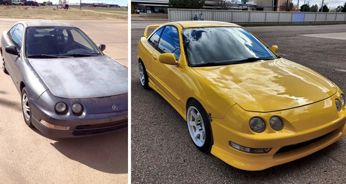 What Three Years Of Work Looks Like, Same Car, All Work Done By Me