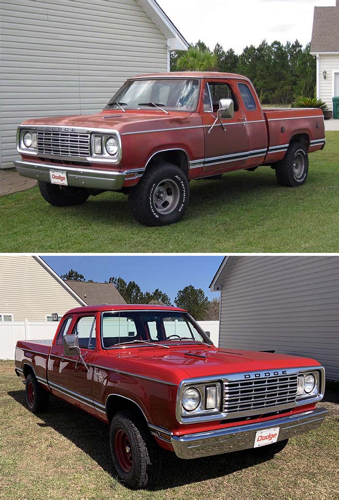 Power Wagon Project Before And After