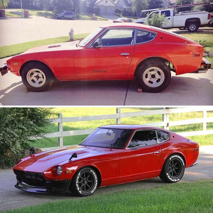 Before And After Of My 1977 280Z