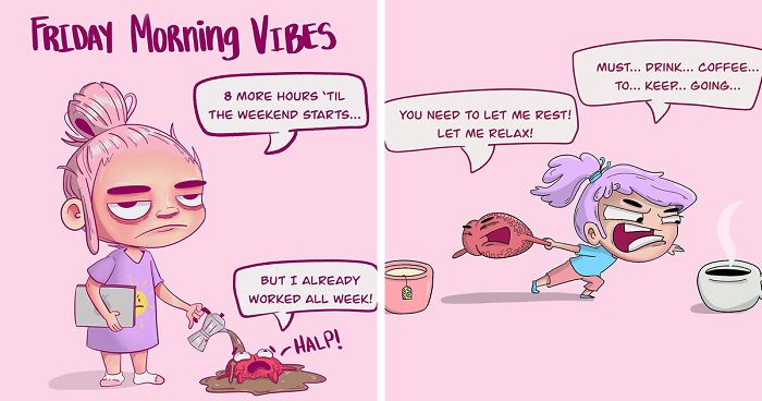 Artist Illustrates Her Everyday Life, And Funny Situations, And Here's The Result (55 Pics)