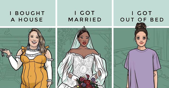 23 Comics By Lainey Molnar Confronting Gender Stereotypes And Standards For Women (New Pics)