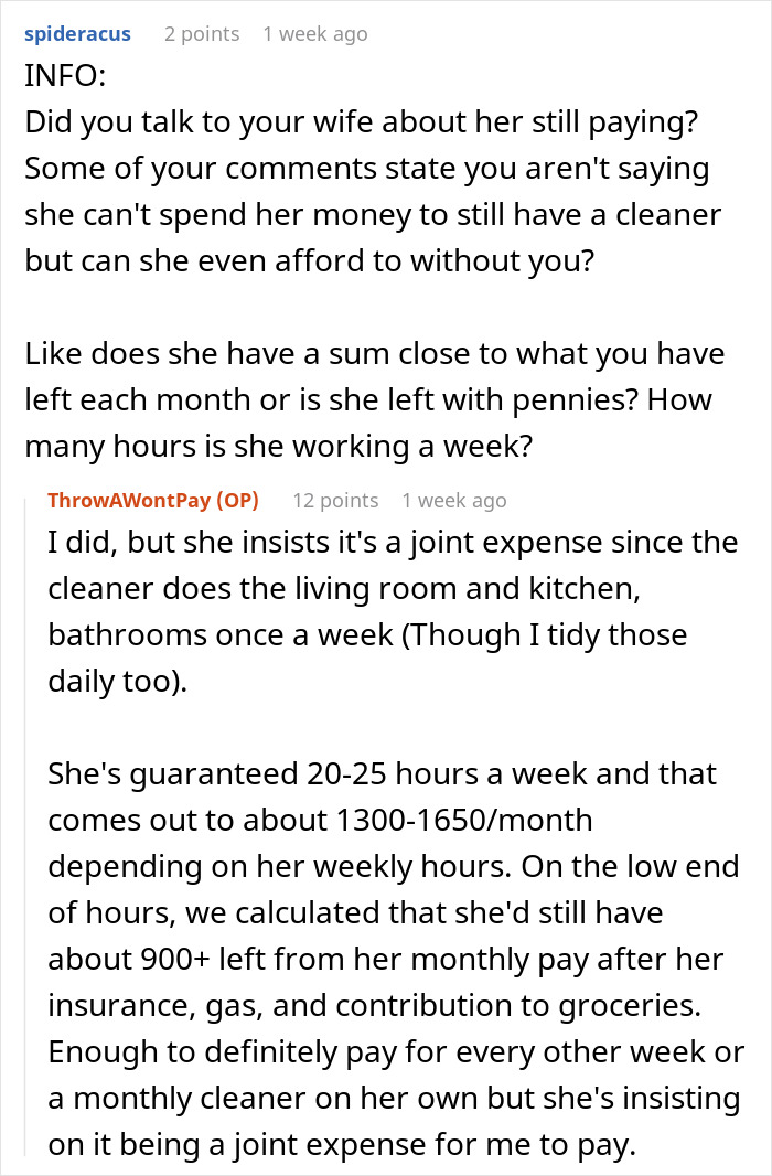 Guy Won't Pay For Housekeeping Service After Wife Gets Laid Off At Her Job, Drama Ensues