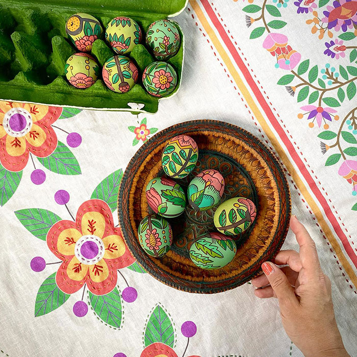 Okay, I Officially Can't Wait For Easter Now. This Tablecloth Is Going To Look Amazing On My Easter Table