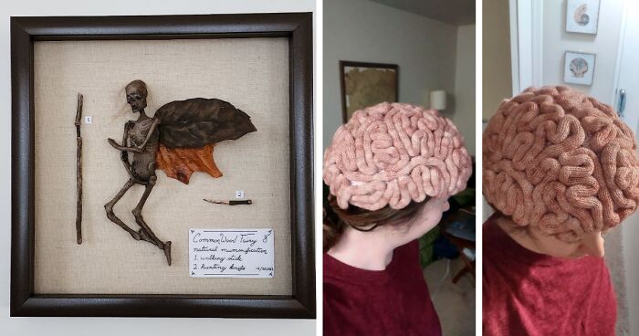 89 Creepy Handmade Crafts That Probably Belong On The Set Of A Horror Movie