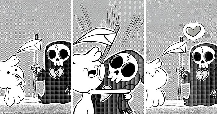 70 Comics Spreading Love And Positivity In The Afterlife By Greg Eales