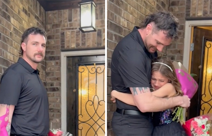 “If He Wanted To, He Would”: Dad Drives 5 Hours To Surprise His Little Girl