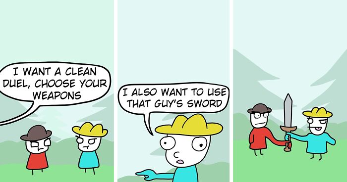 Comics By This Artist Are Full Of Silly Humor And Unexpected Endings (60 Pics)