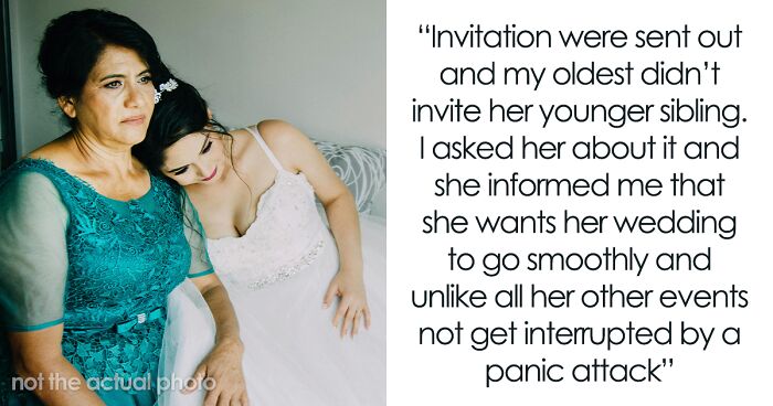 Bride-To-Be Informs Sister That She Is Not Invited To Her Wedding Because Of Frequent Panic Attacks